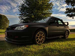 My 2007 STI - Wrapped in Matte Black (2017)